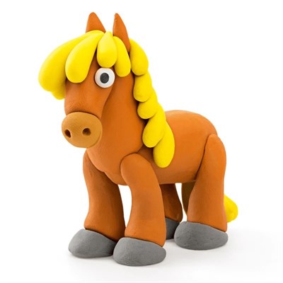 Hey Clay Yaratıcı Kil Seti - Horse