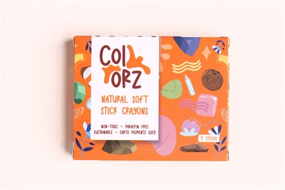Colorz 5li Yumuşak Pastel Boya Kalemi Seti