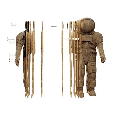 Cartonic 3D Puzzle - ASTRONAUT (163 Parça)