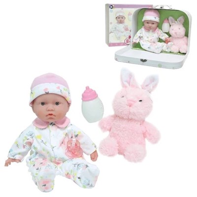 Berenguer Oyuncak Mini Bebek 28 Cm Aksesuarlı Set - Seyehat Çantalı 13214