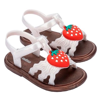 Mini Melissa Hip Sandal  BB İnci Beyazı Kız Çocuk Sandalet 35957