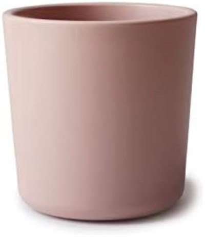 Mushie Dinnerware Cups For Kids Blush