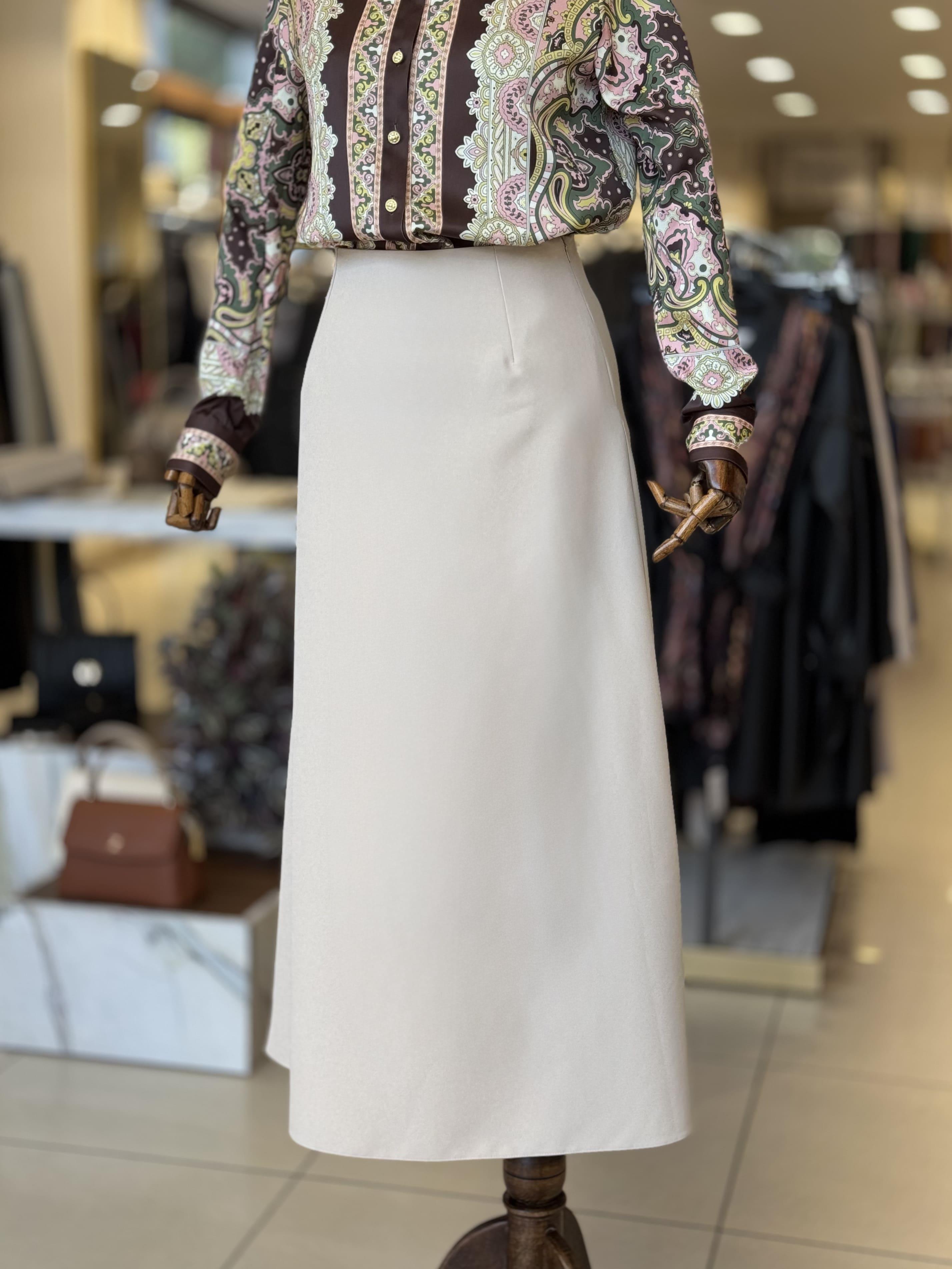 Çan Model Bej Etek 0101