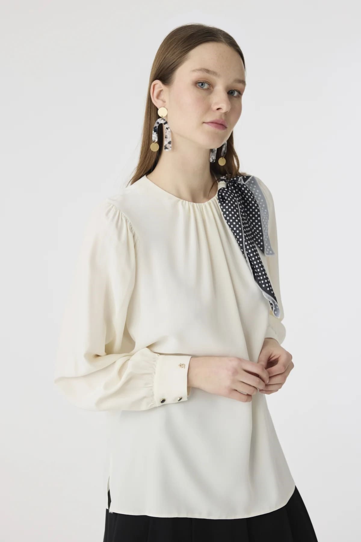 B-0142 SHON BLUZ 38-44