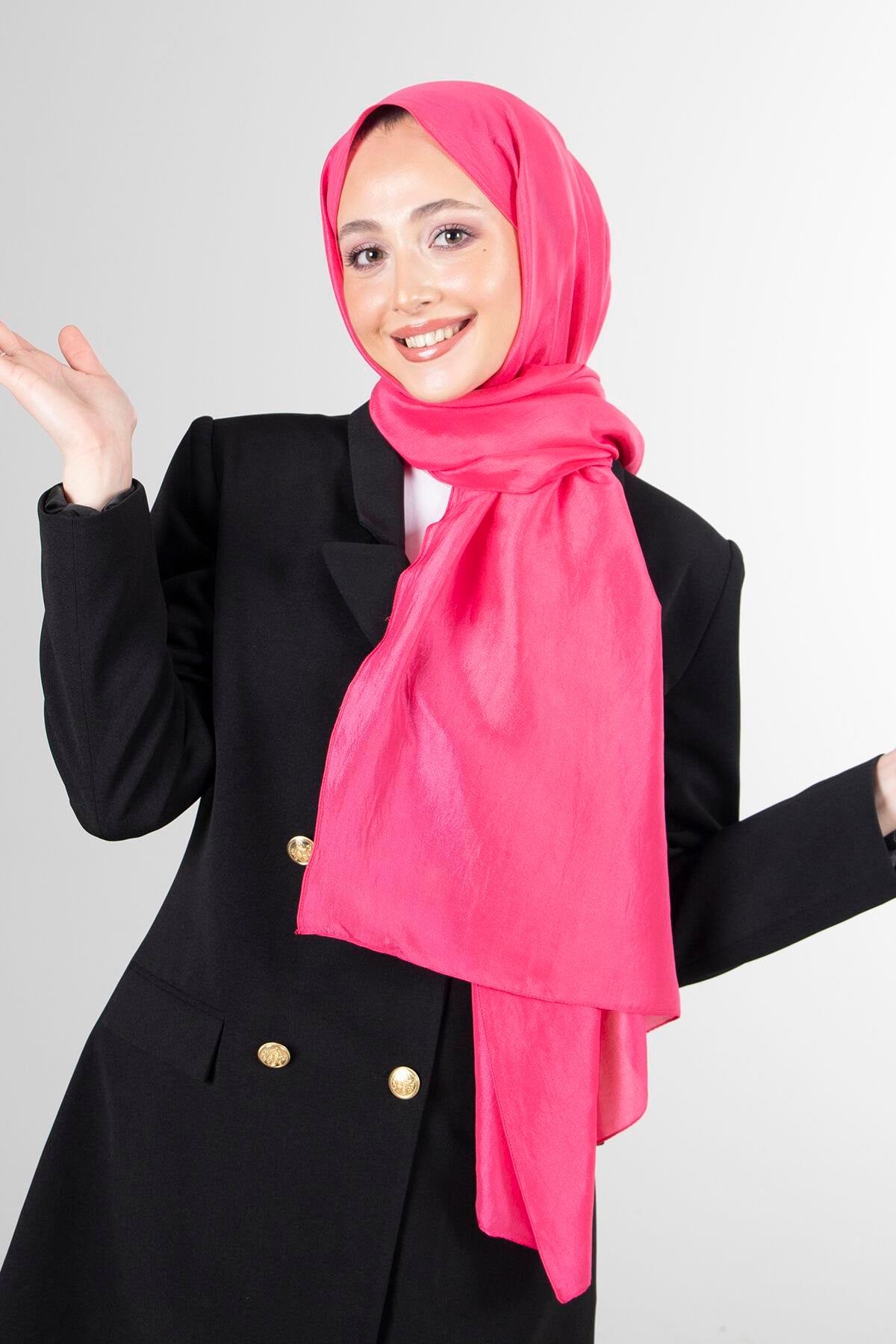 AÇIK FUŞYA BRİSA VUAL ŞAL