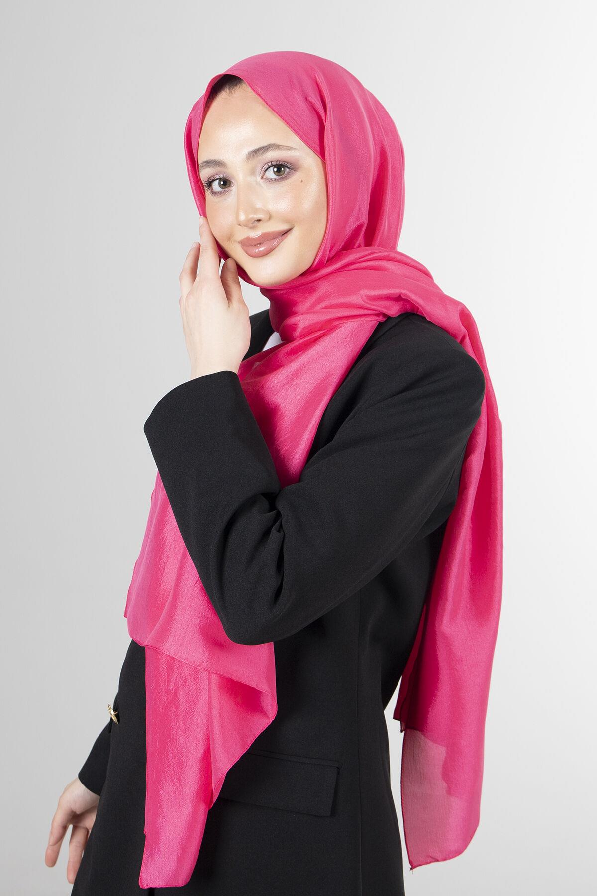 AÇIK FUŞYA BRİSA VUAL ŞAL