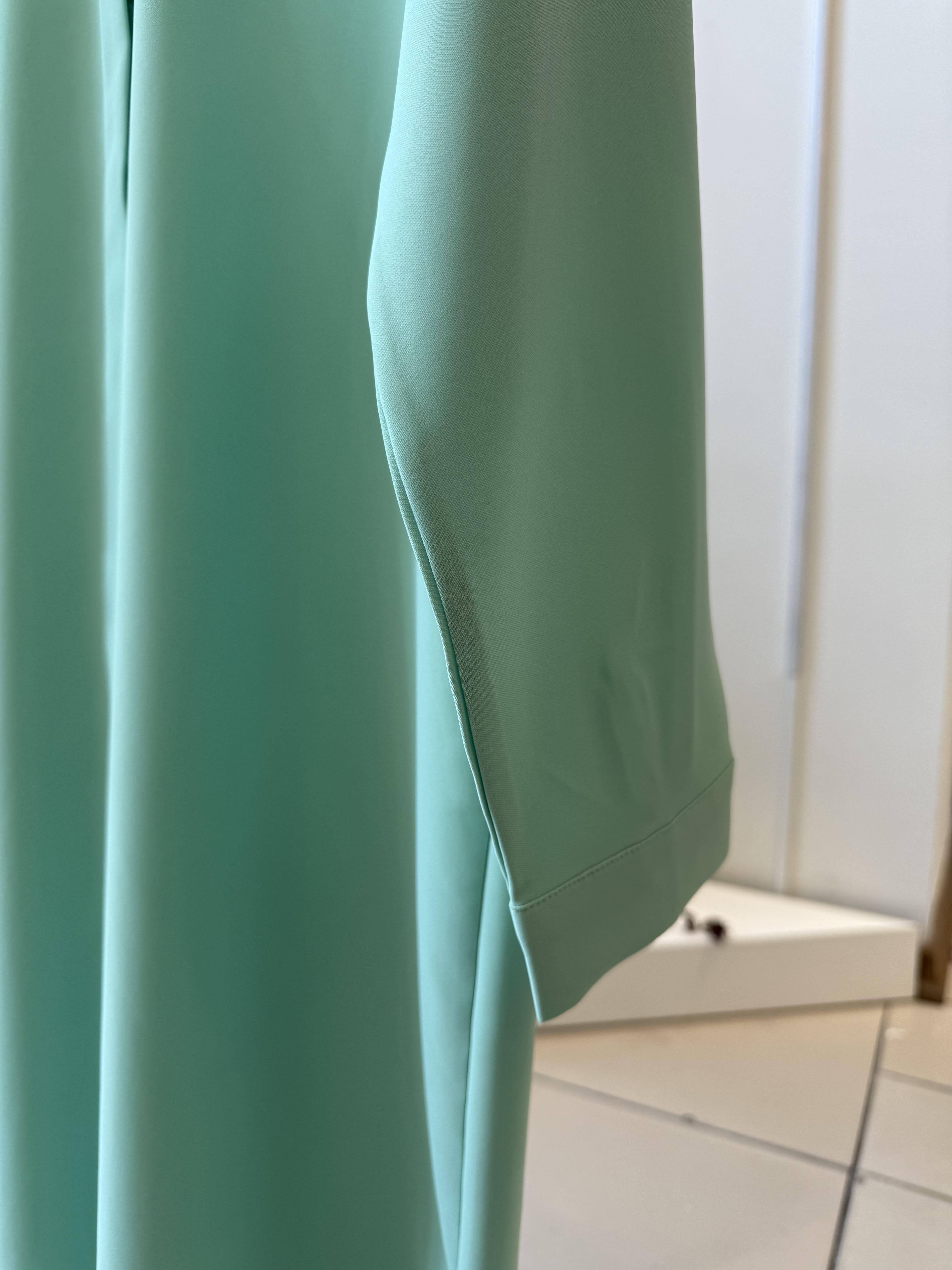 Esilastore Gizli Düğme Detaylı Tunik Yeşil