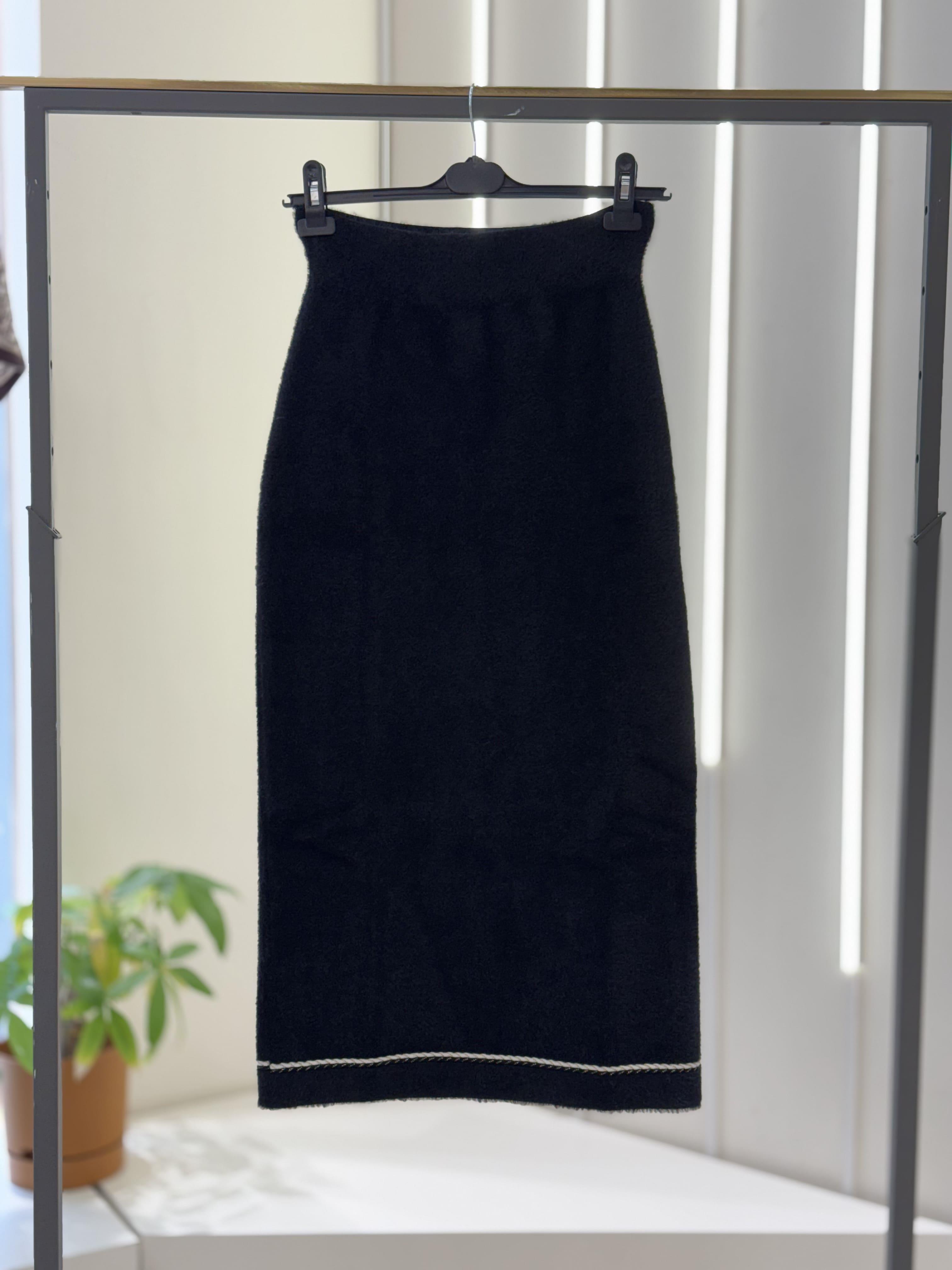 Siyah Triko Etek 3071