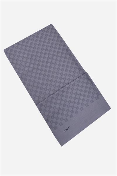 Monogram Desenli Antrasit Seher Şal 0106