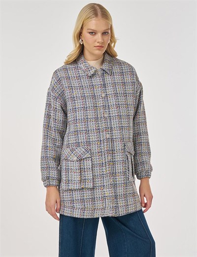 Torba Cepli Tüvit Ceket İndigo 13105