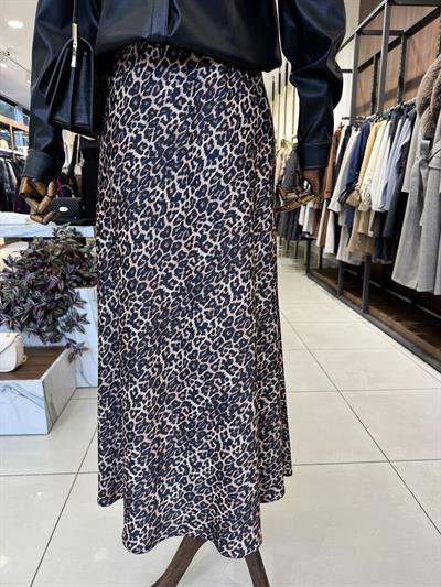 Leopar Desen Saten Etek 1600