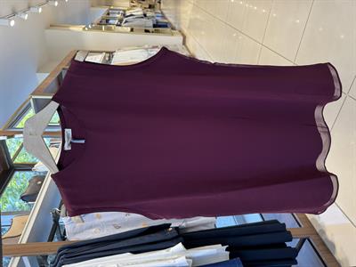 869 ÖNÜ ŞİFONLU KOLSUZ İÇLİK