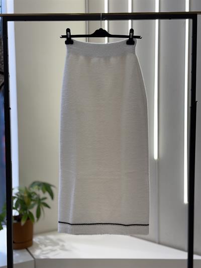 Ekru Triko Etek 3071