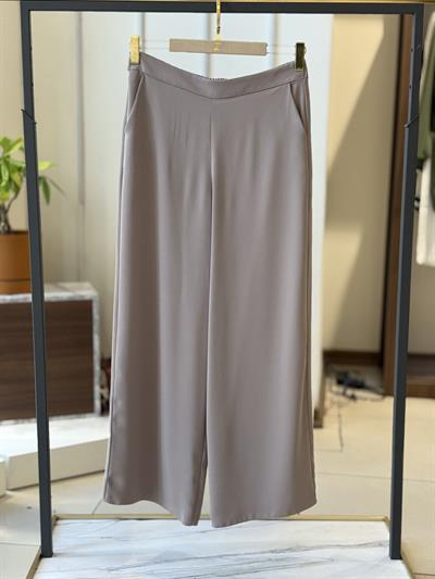 Esilastore Bol Paça K.Bej Kumaş Pantolon