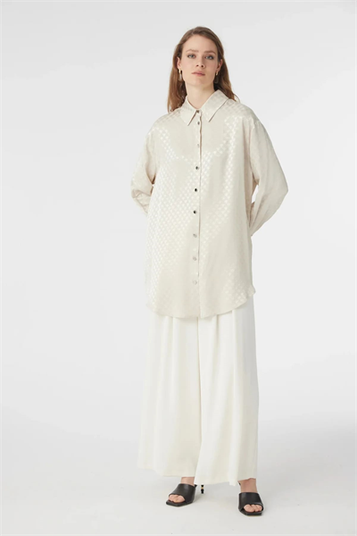 G-0120 GLAZE GÖMLEK 38-44