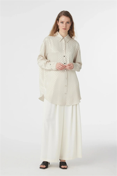 G-0120 GLAZE GÖMLEK 38-44