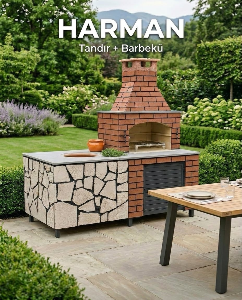 Fırın ve barbekü: Harman ile tandır ve barbekü