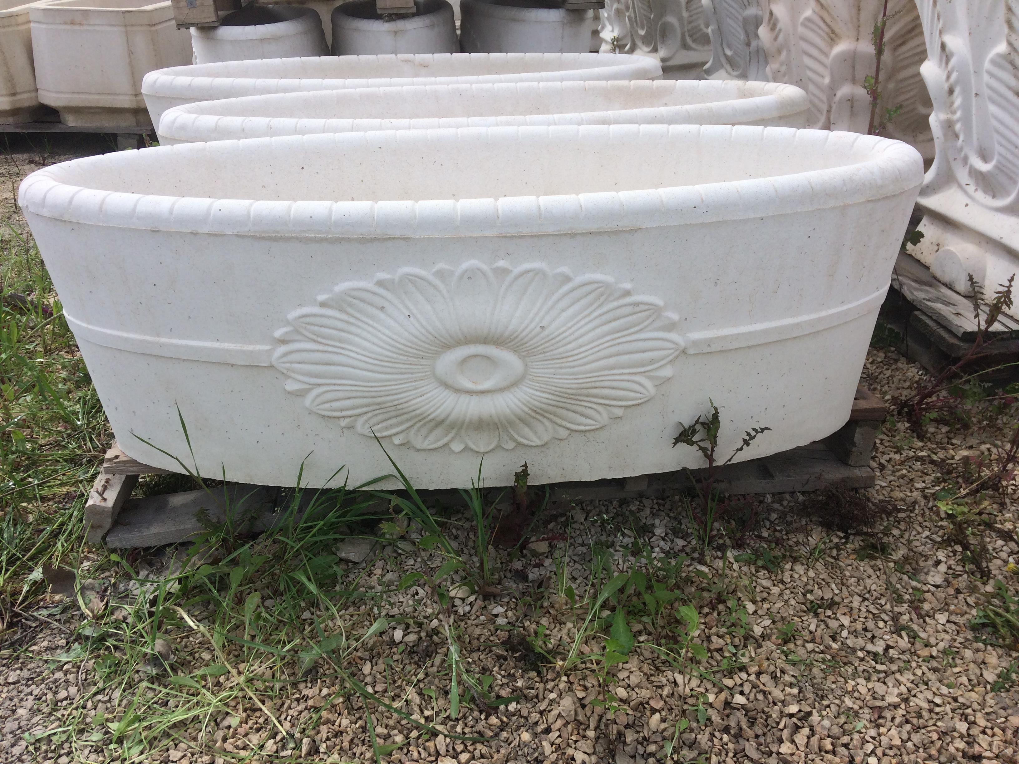 Kayık Desenli Saksı