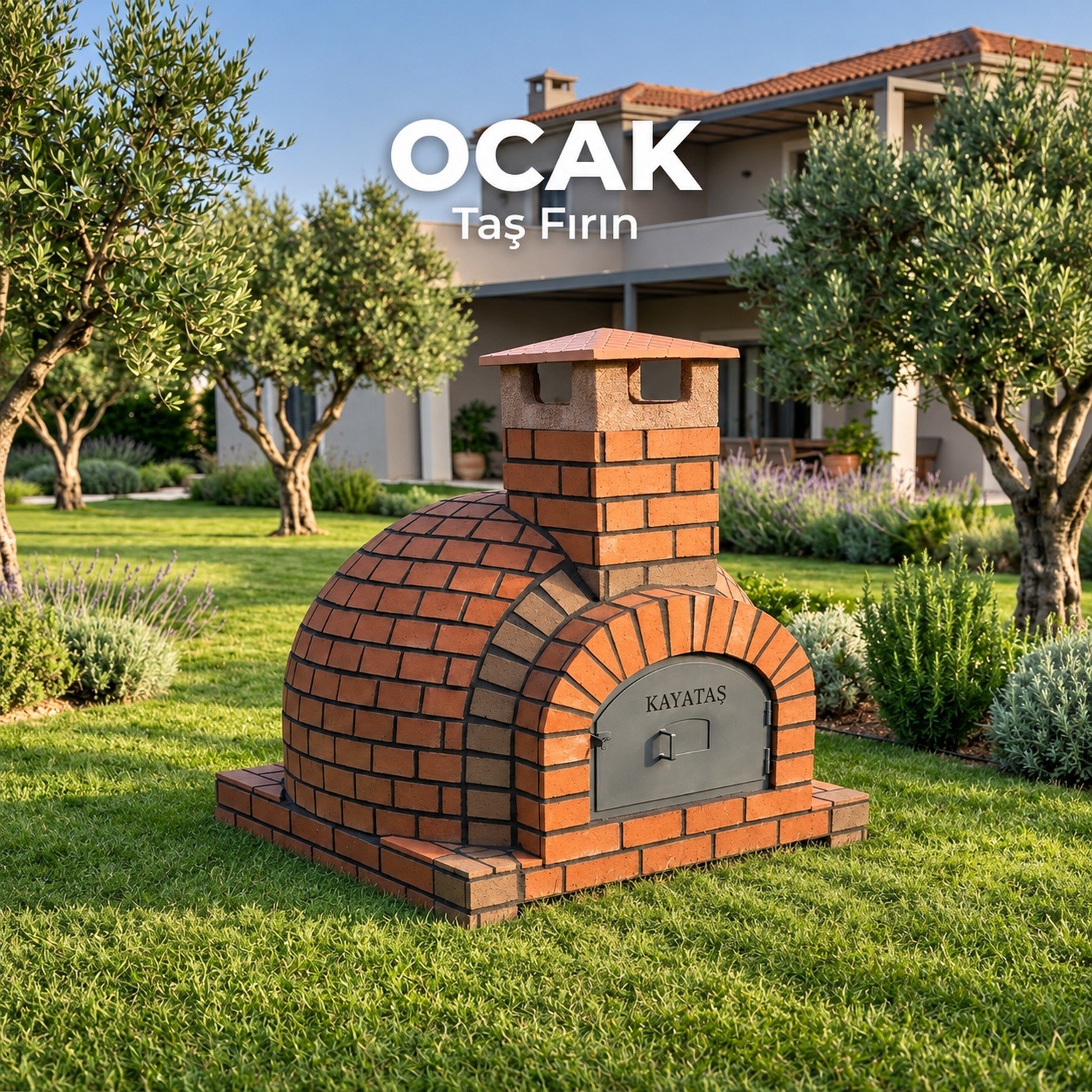 Ocak 125 cm Kaplamalı Ayaksız Taş Fırın