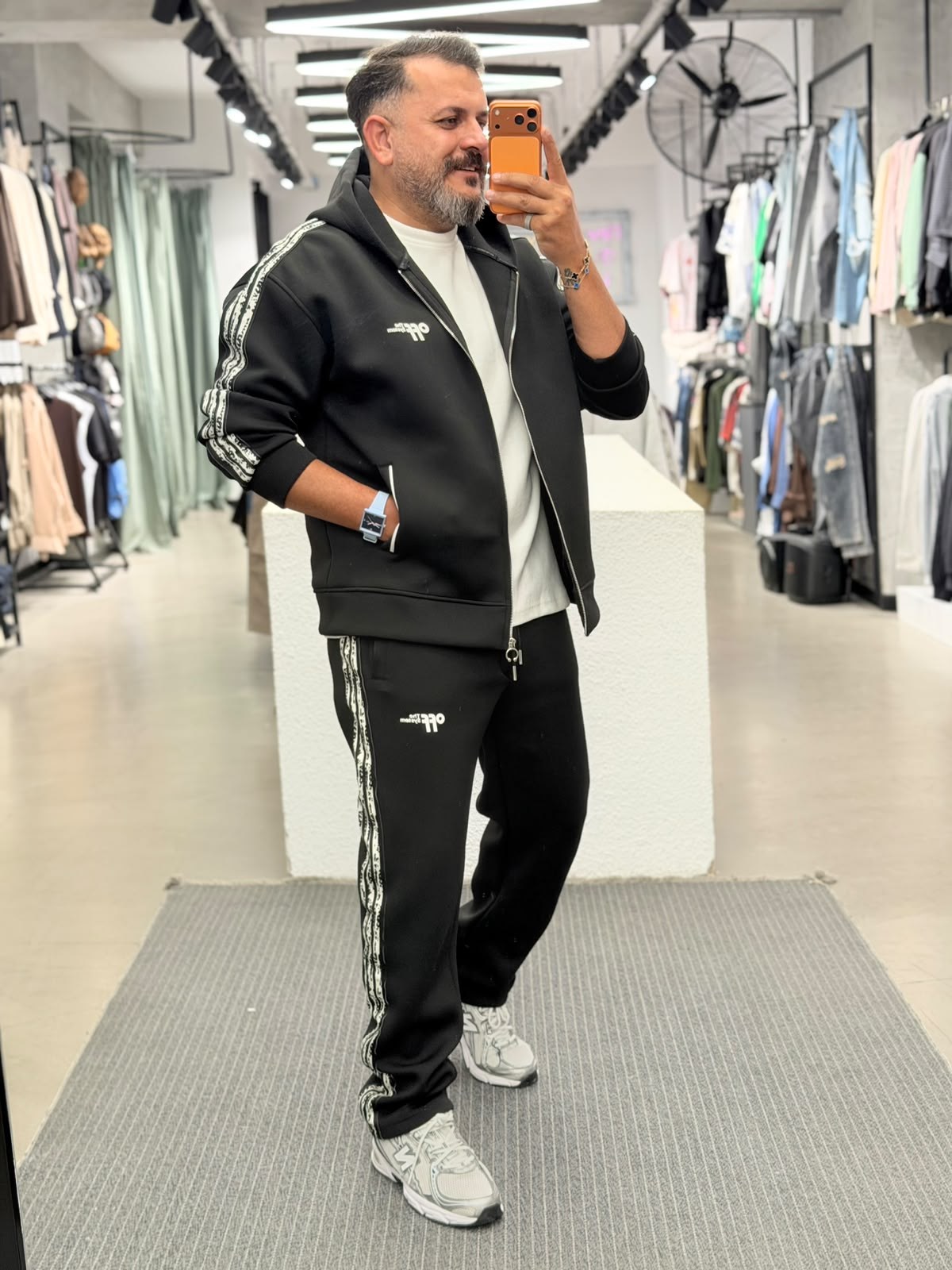 Premium Panda Kumaş Takım Siyah