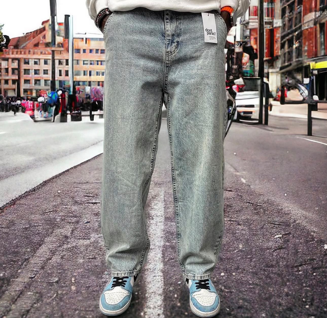 Baggy Kot Mavi