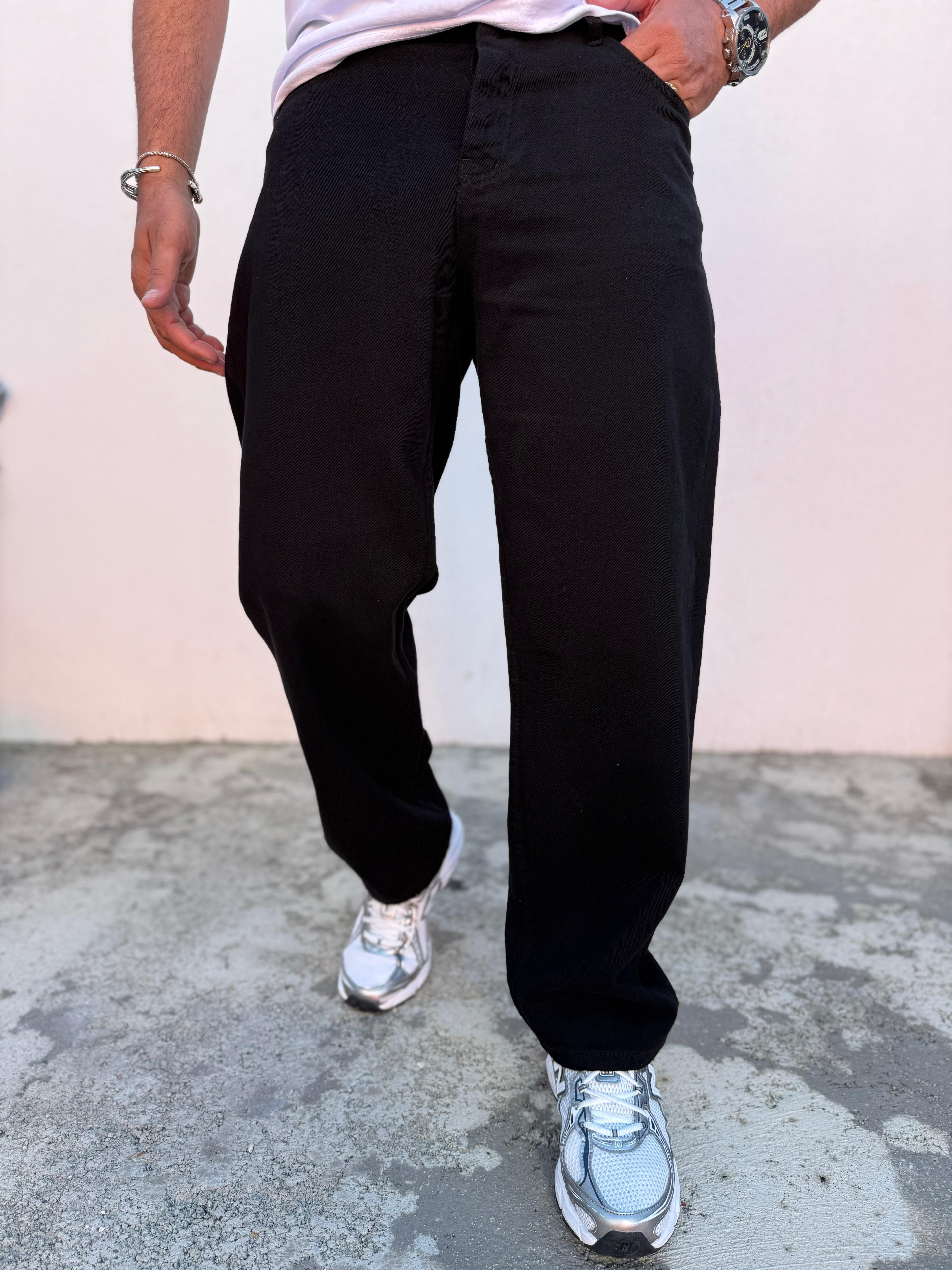 DNT Basic BAGGY Pantolon Siyah
