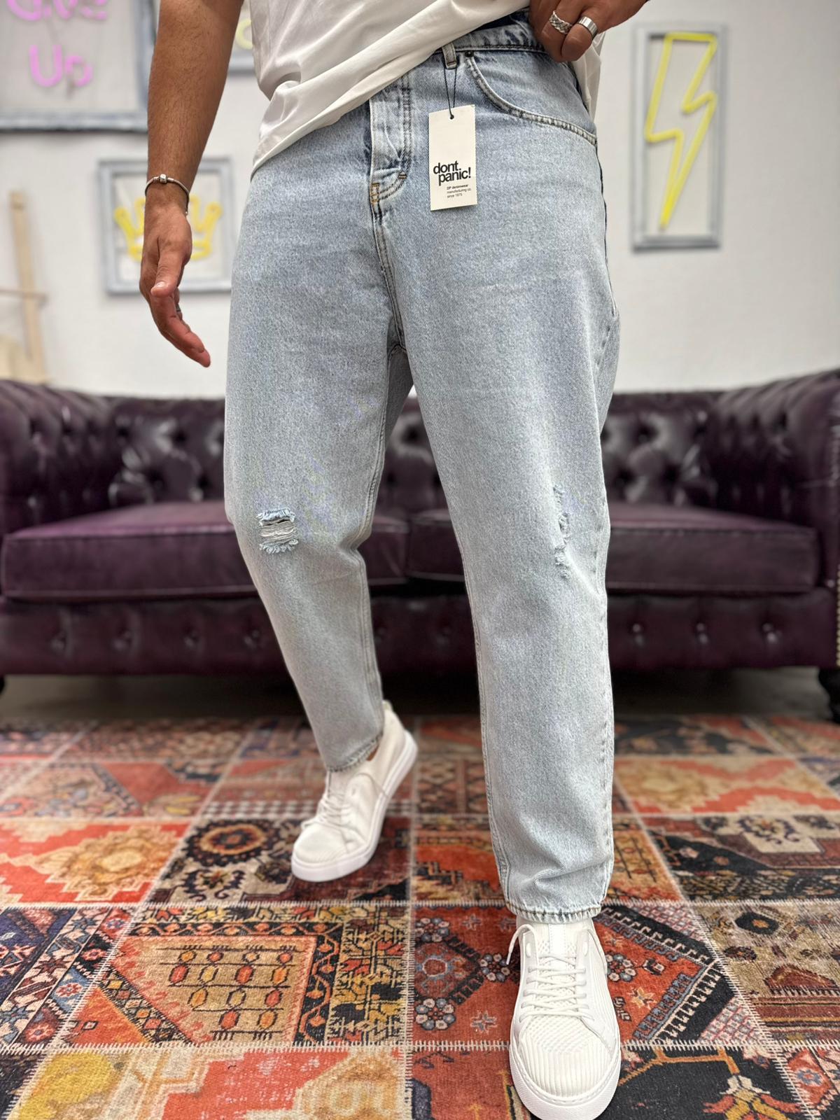 Dnt Boyfriend Kot Pantolon Açık Mavi