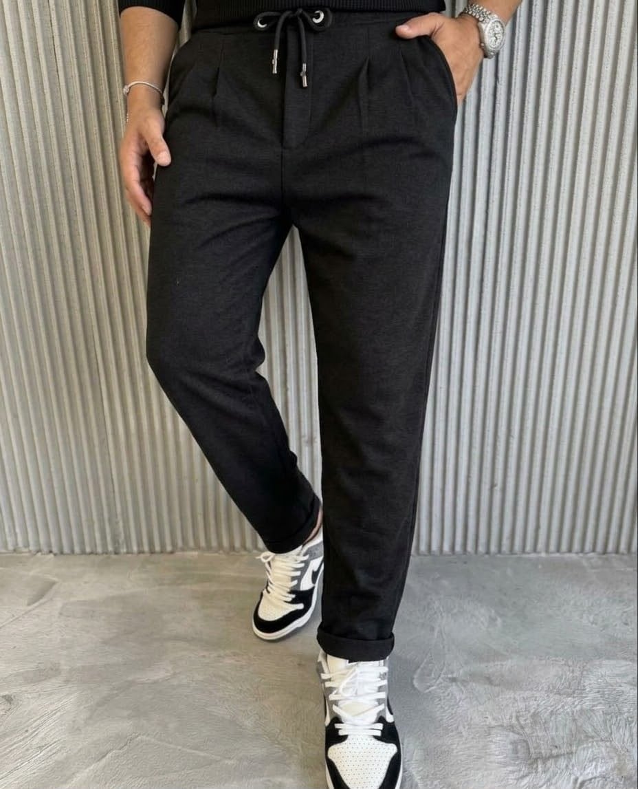 Duble Paça Joger Pantolon Siyah