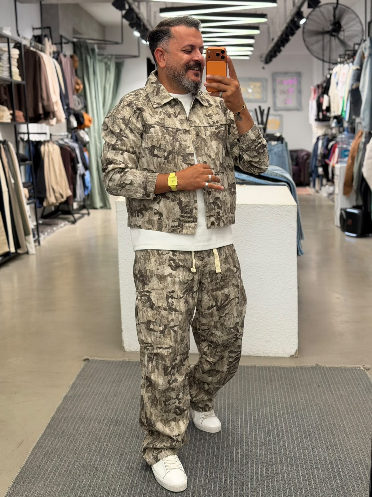 Kamuflaj  Premium Catch Takım Gabardin Kumaş
