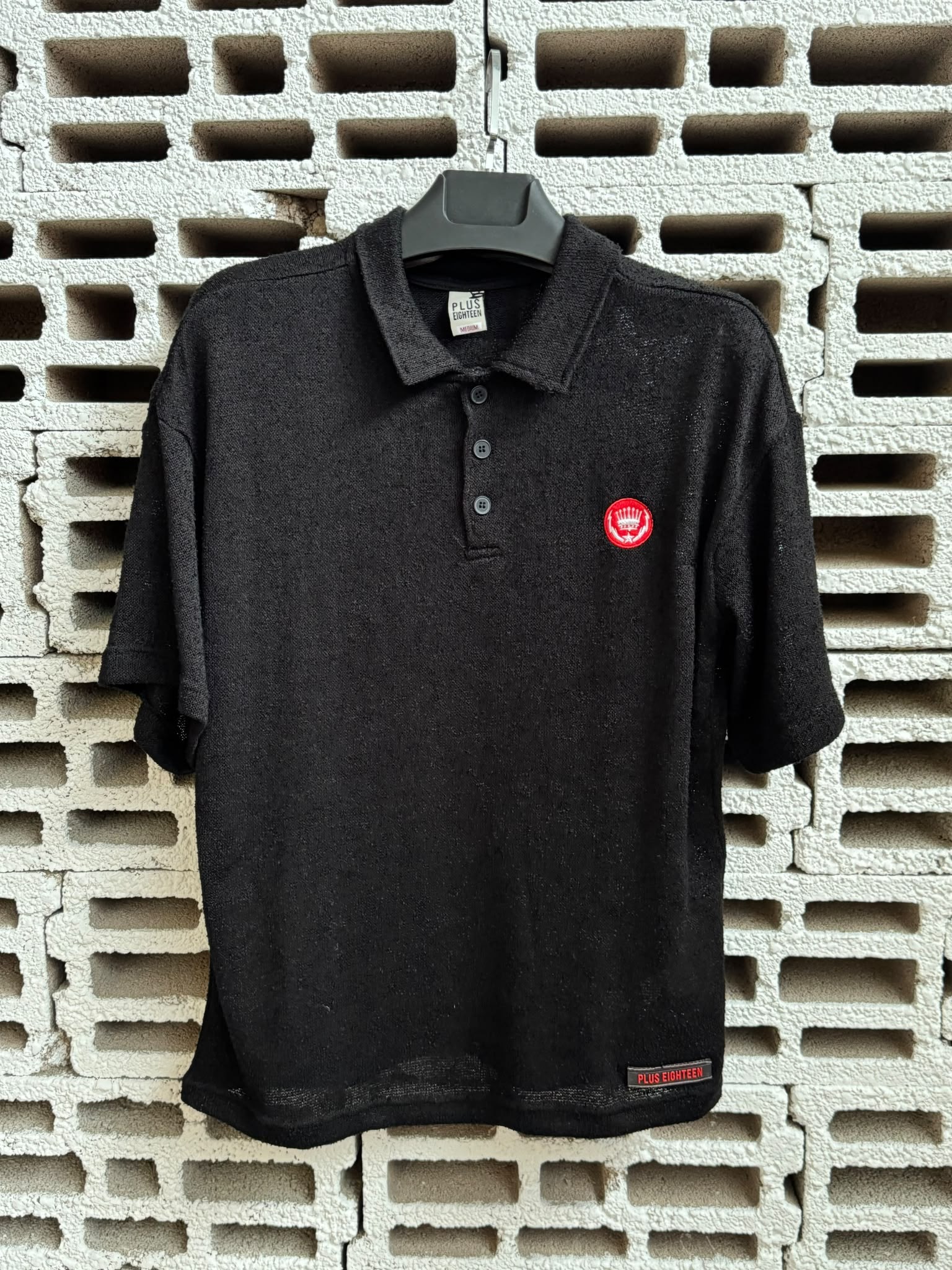 Polo Yaka Triko Siyah