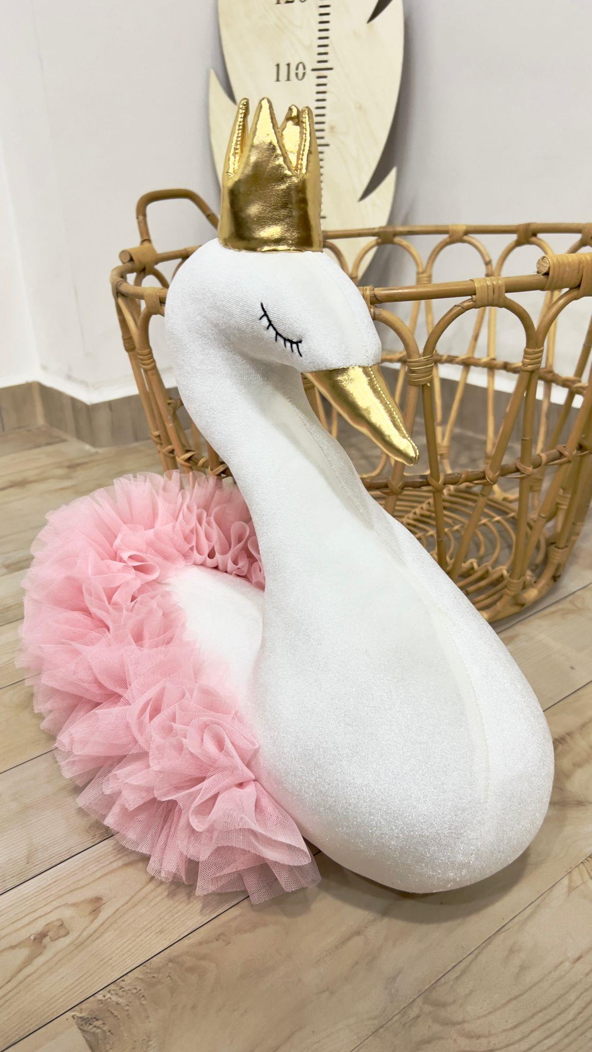Pembe Kuğu Yastık