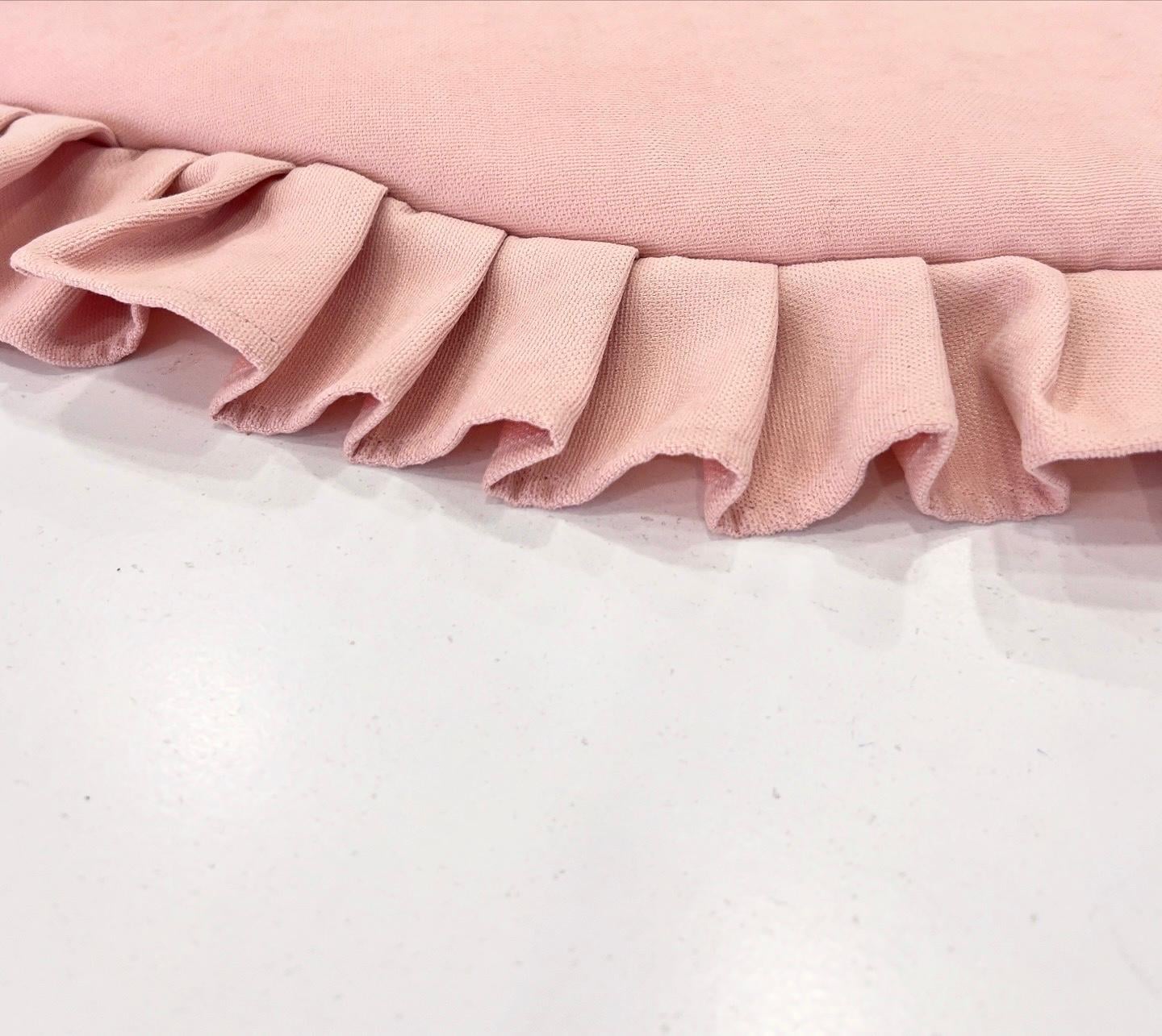 Pembe Fırfırlı Oyun Halısı