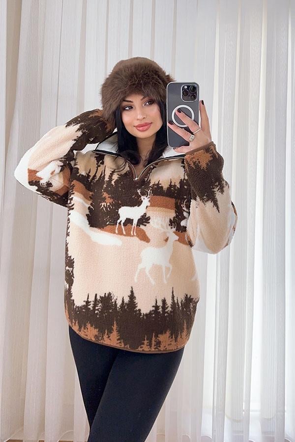 Oversize Teddy Kazak