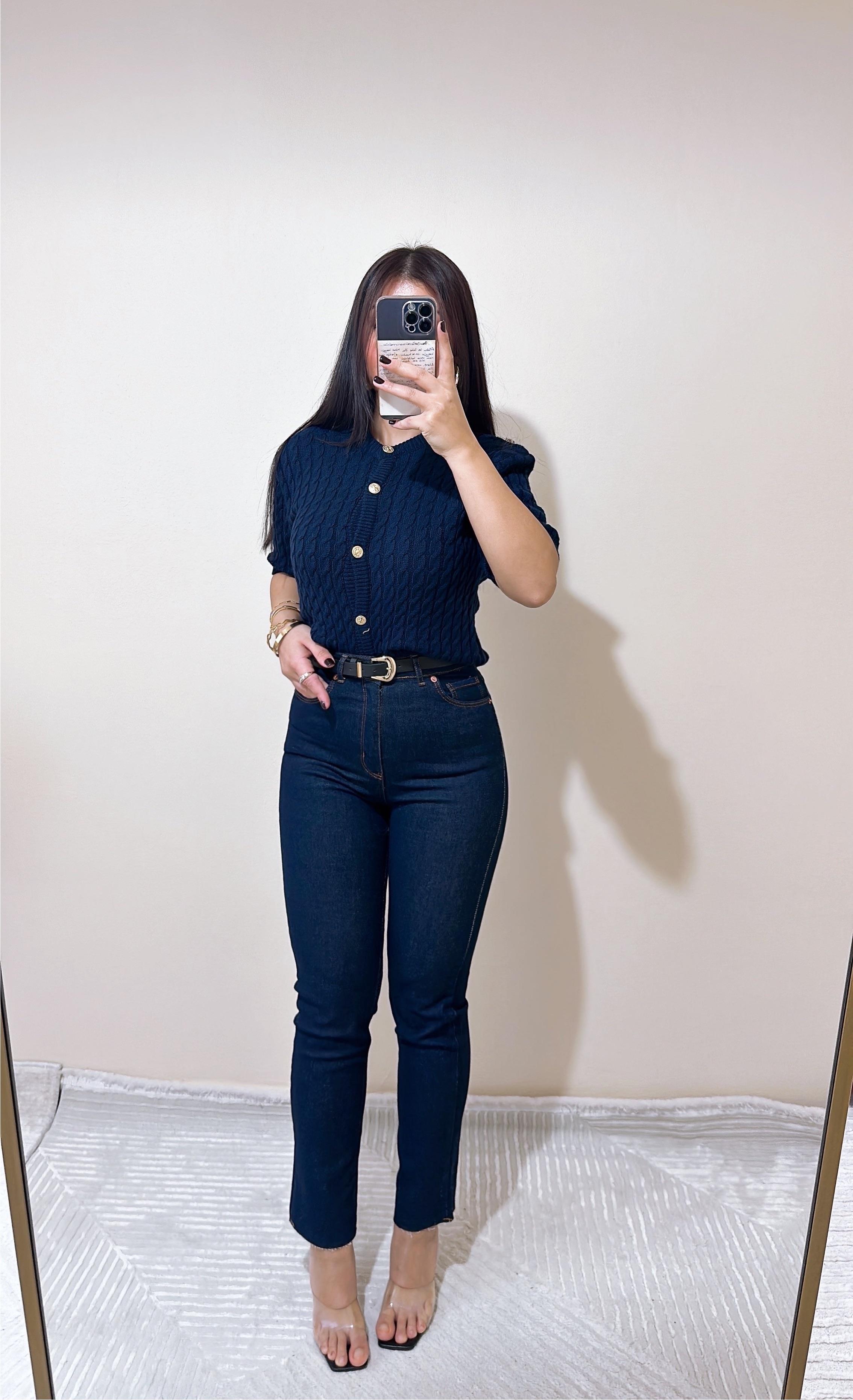 Ryahi Darkblue Boyfit Jean