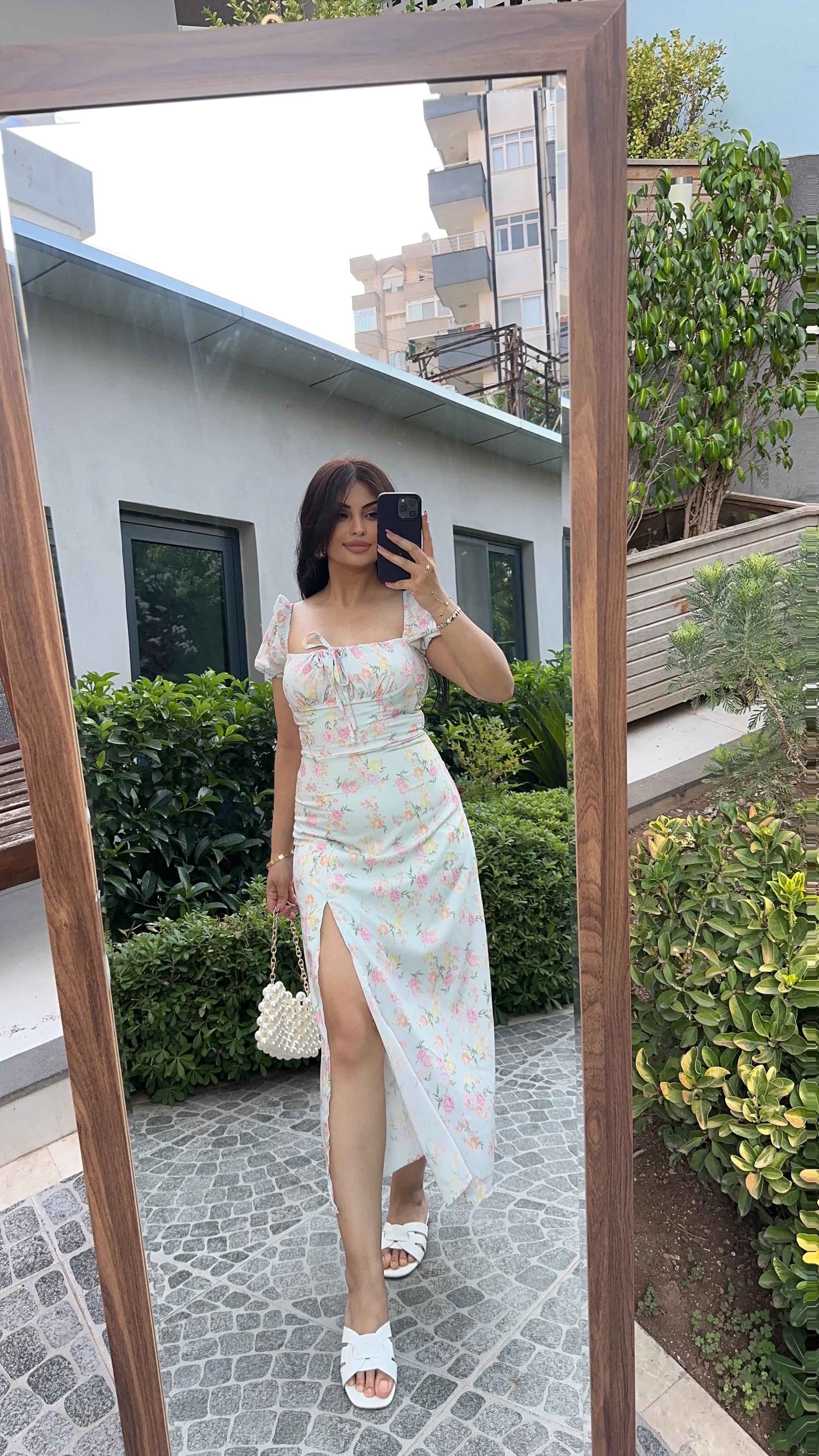 Prena Çiçekli Elbise