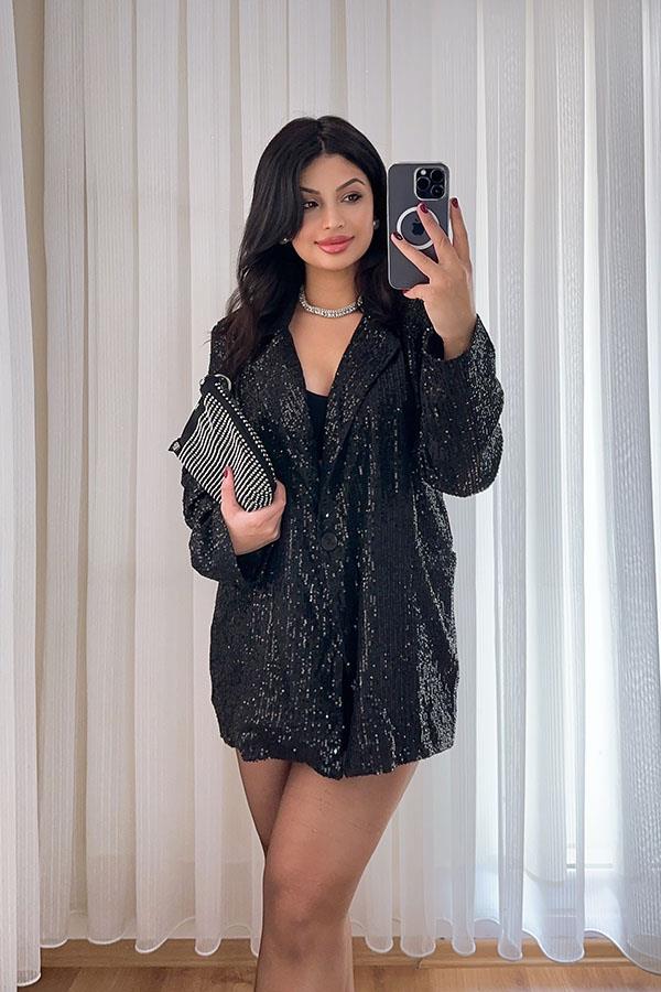 Pulpayet Vatkalı Blazer Ceket