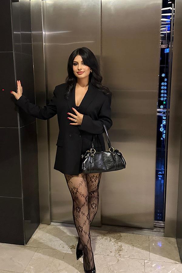 Vatkalı Oversize Siyah Blazer Ceket