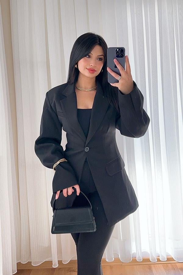 Vatkalı Premium Blazer Ceket