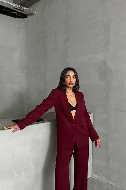 Dipmoda kadın gold düğme detaylı blazer ceket DPNBG077