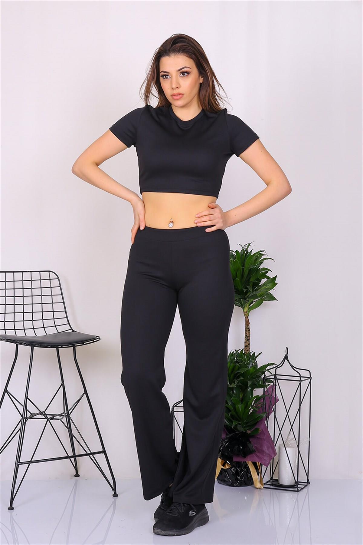 Dipmoda kadın yeni sezon crop ikili takım KCH002