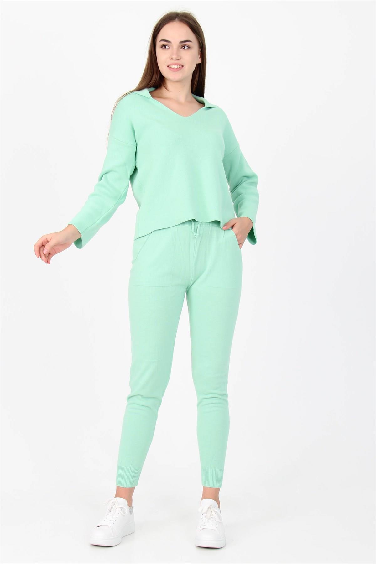 Dipmoda Kadın Yeni Sezon İkili Triko Takım DPPCNH08