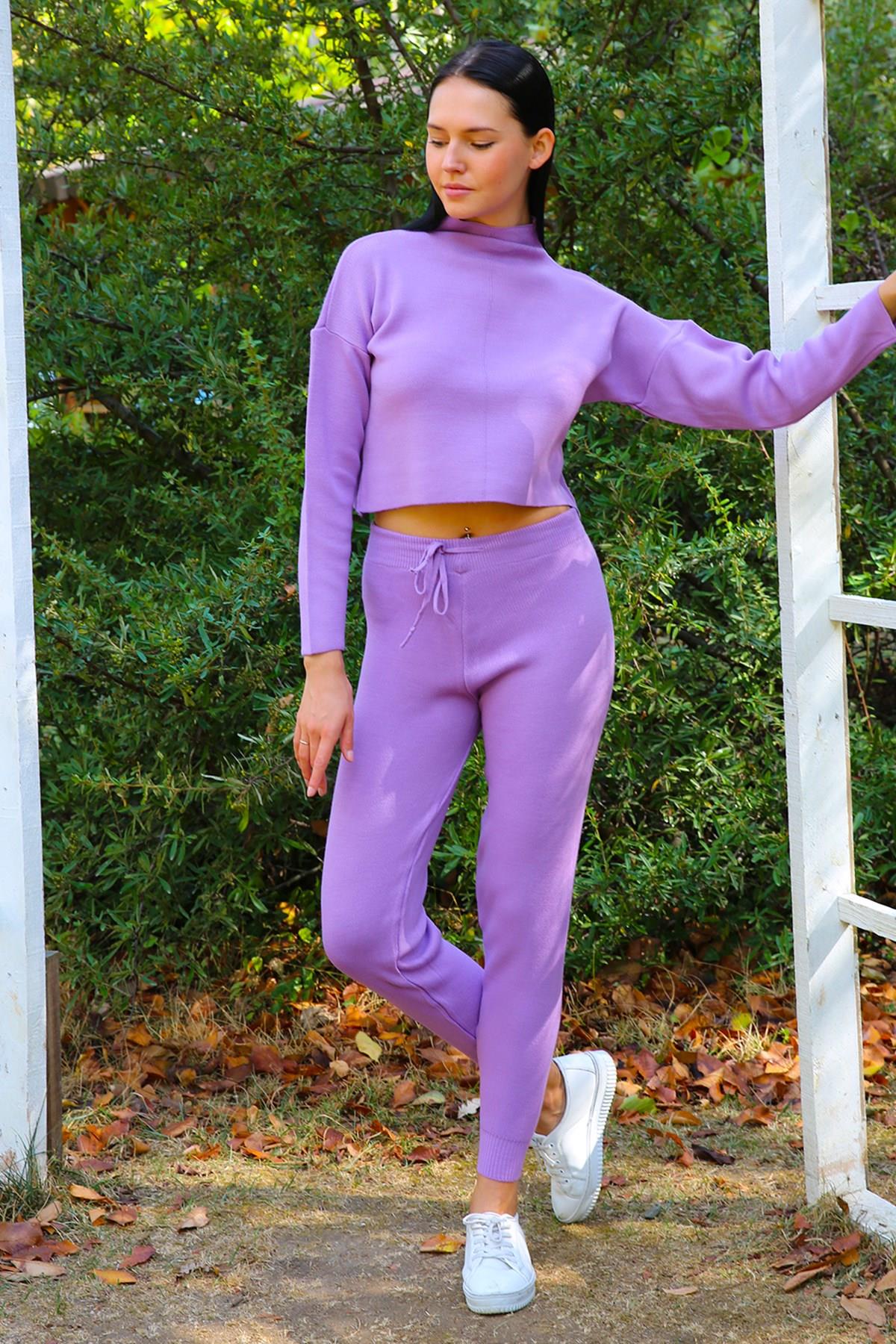 Dipmoda Kadın Yeni Sezon İkili Triko Takım DPNB7056