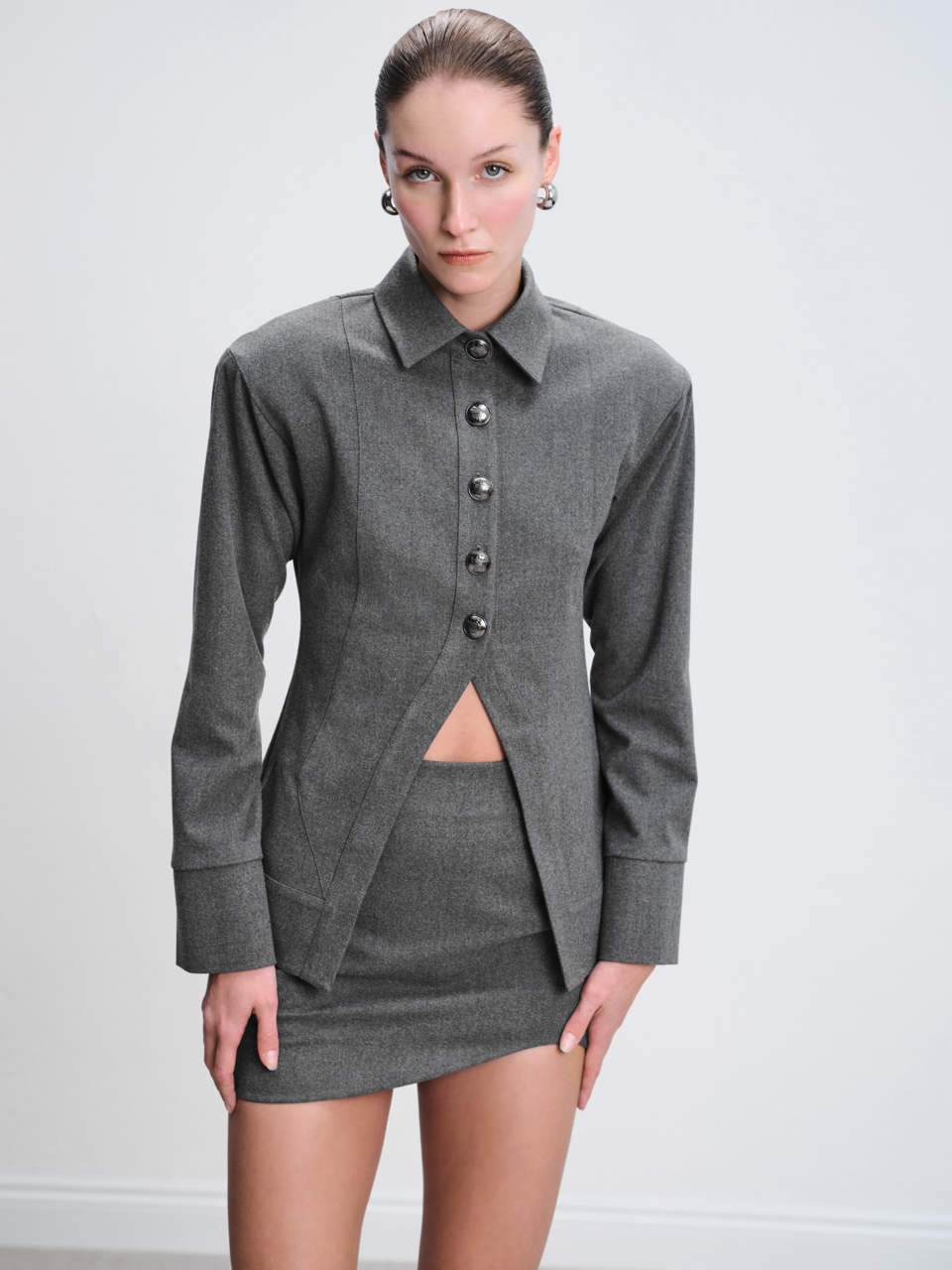 ASTRA GREY SHIRT