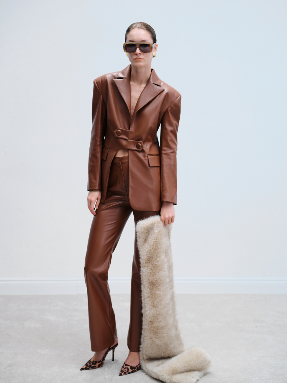 ROX VEGAN LEATHER PANT