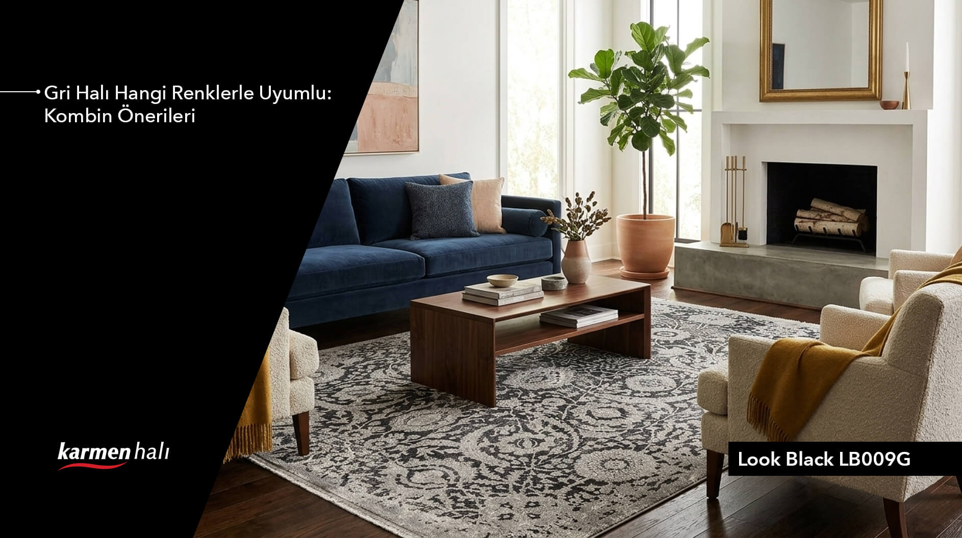 gri halı, gri halı kombinleri, gri salon halısı, antrasit halı, gri halı hangi renklerle uyumlu, modern gri halı, gri yatak odası halısı