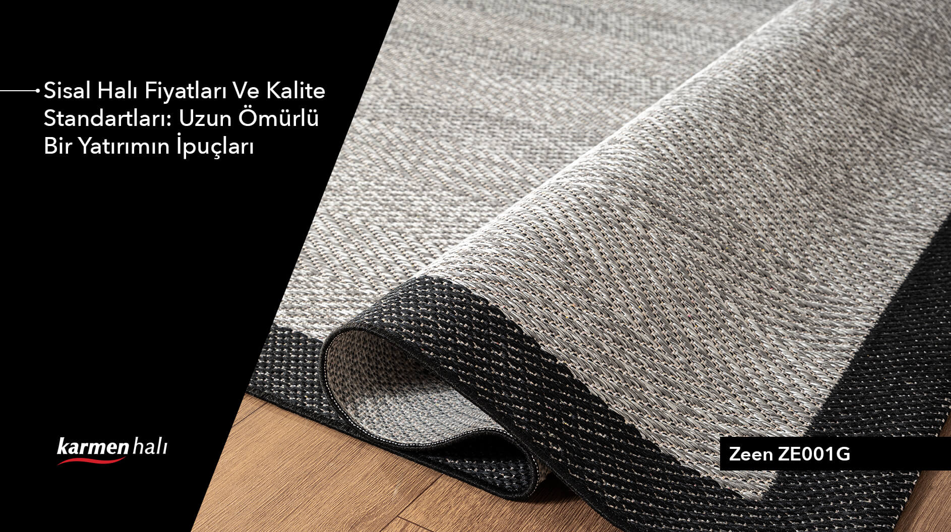 Uzun ömürlü kullanım için tasarlanmış modern sisal halı çeşitleri