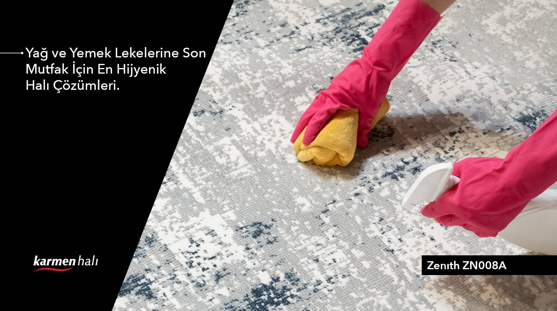 Yağ ve Yemek Lekelerine Son: Mutfak İçin En Hijyenik Halı Çözümleri