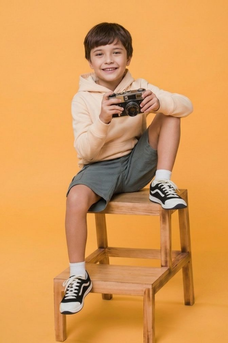 Karen Yeşil Cepli Erkek Şort