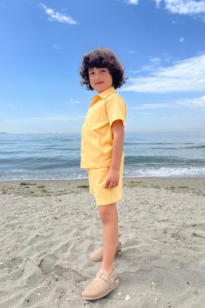Luke Sunset Gold Erkek Çocuk Şort