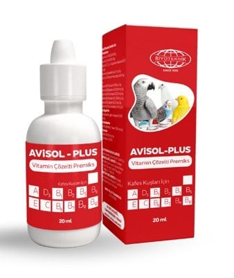 Avisol-Plus - Kafes Kuşları İçin Vitamin Premiks ÇözeltiAvisol-Plus - Kafes Kuşları İçin Vitamin Premiks Çözelti